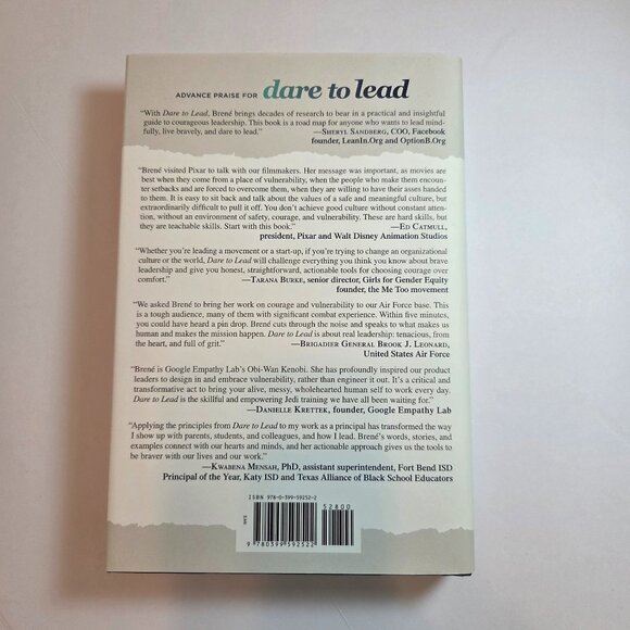 NWT Dare to Lead by Brené Brown, Hardcover, Like New, Never Read, No Markings - Picture 2 of 5